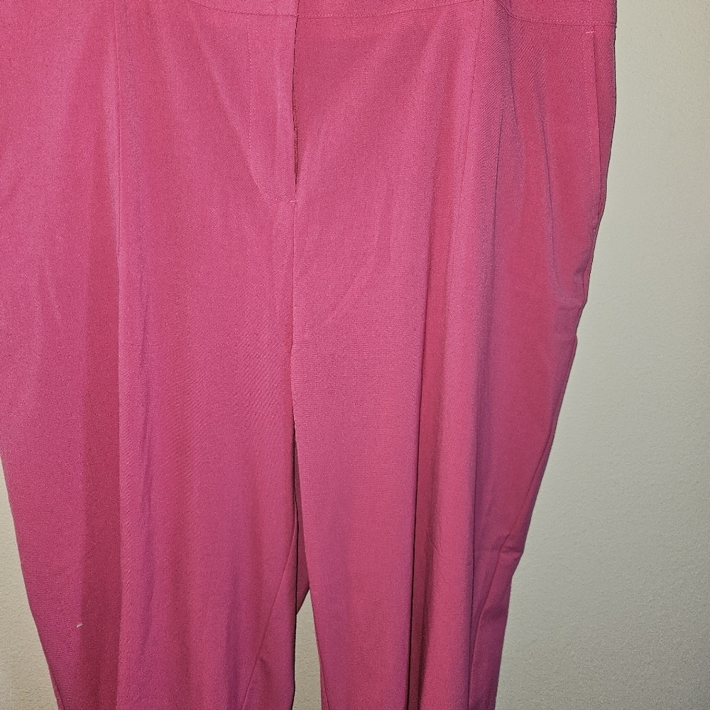 Ruby Rd. Womans Raspberry Colored Pants Size 24w - Picture 3 of 13